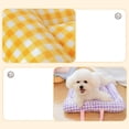 thumbnail image 6 of Pet Bed Pad, Soft Velvet Cushion with Thick Padding, Washable Dog Mat for Crates, Carriers, and Indoor Use, 16" x 12" x 2.5", 6 of 9
