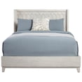 thumbnail image 3 of Origins by Alpine Denver Queen Wood Panel Bed in Light Gray, 3 of 12