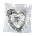 thumbnail image 2 of oshhni High Brightness Bird Deterrent Modern Heart Shaped for Lawn Farmland Balcony Silvery, 2 of 9