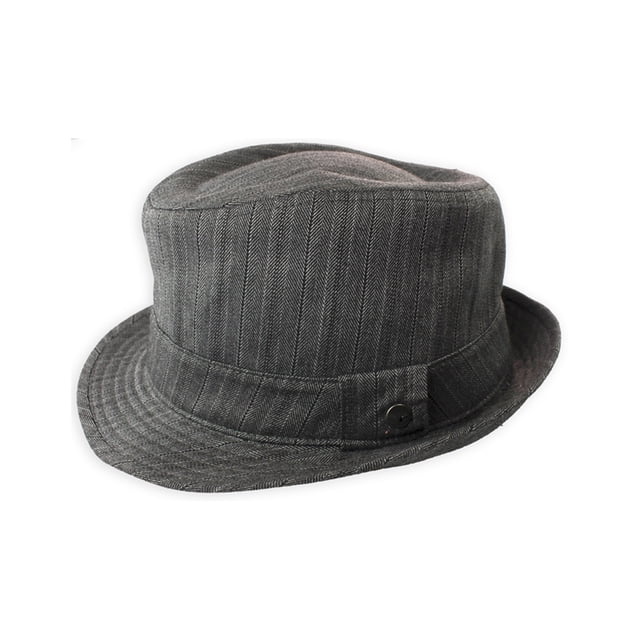 Quiksilver Tweed Logo Fedora Trilby Sombrero para Hombre, Gris, S/M Quiksilver Fedora/Trilby
