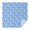 Blue White Butterfly, variant on Butterfly Blue Pink Wing Pattern Square Tablecloth,Waterproof Square Table Cover,Wipeable Spillproof Washable Table Cover for Home Kitchen Party Decor 42"X42"(107x107cm)