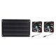 thumbnail image 1 of Kit de ventilador con energía solar ventiladores duales con energía solar compactos y ahorradores de energía disipación de calor de 20W para invernadero ANGGREK Otros, 1 of 8