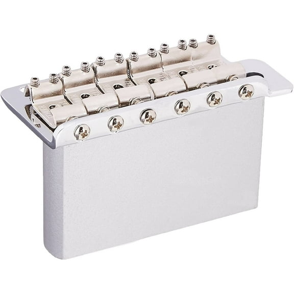 Fender Vintage-Style Strat Bridge Assembly, (2-3/16" Spacing), Chrome