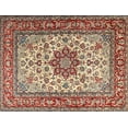 thumbnail image 1 of Ahgly Company Machine Washable Indoor Rectangle Traditional Fire Brick Red Area Rugs, 7' x 9', 1 of 7