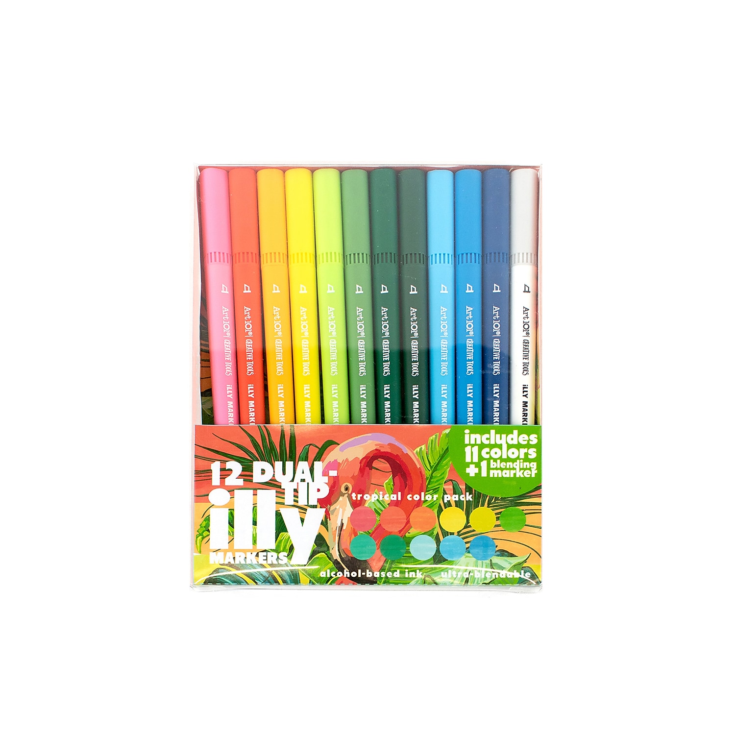 Art 101 24-Count Illy Markers – Vibrant Art Set for Kids