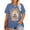 New-Blue, variant on XCHQRTI Womens Music Plus Size Tshirt Graphic Smooth As Tennessee Whiskey Oversized Tops Short Sleeve Tshirt