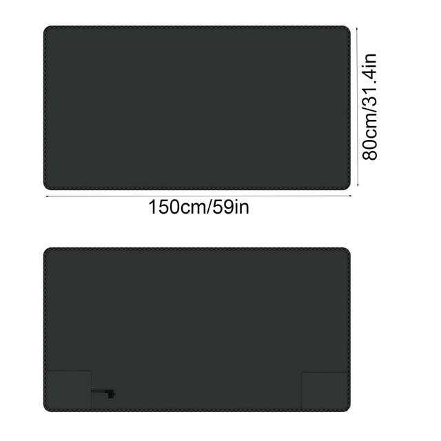 USB Heating Blanket Warm Shawl Knee Pad Heating Knee Blanket Student Shawl Blanket