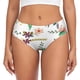 thumbnail image 1 of Balery Pretty Floral With Leaves Ropa Interior de Algodón para Mujer con Dibujo – Braguitas Cómodas y Elásticas, Estilo Clásico-Medium, 1 of 6