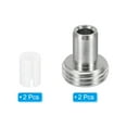 thumbnail image 3 of Unique Bargains Fiber Optical Tool Sets, 2 Pack 5mm Ceramic Core with Metal Heads for Visual Fault Locator Fiber Cable Tester, 3 of 5