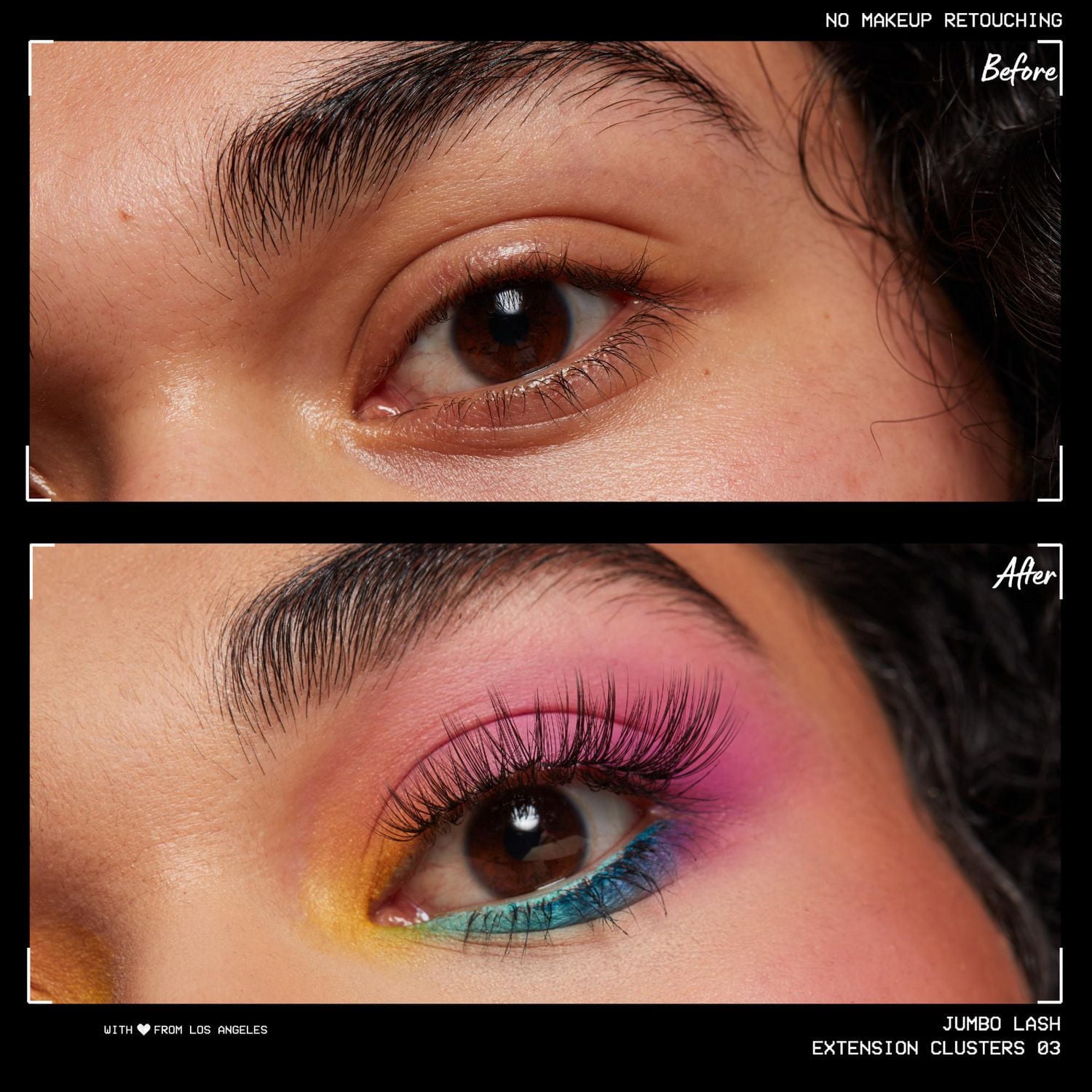 NYX PROFESSIONAL MAKEUP, Faux Cils Jumbo Lash!, Faux cils végétaliens, Réutilisables - EGO-FLARE Faux cils végétaliens