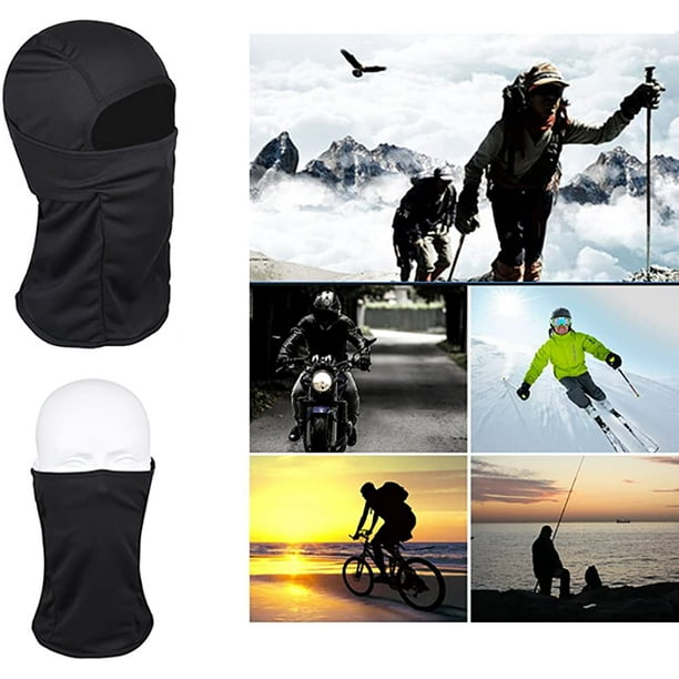 Cagoule coupe-vent masque de ski masque de moto cagoule, cagoule de ski  multifonctionnelle fine et respirante pour femmes et hommes 