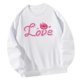 thumbnail image 1 of Sudadera de moda Ropa de mujer Jersey ligero con cuello redondo Sudadera Tops M, 1 of 8