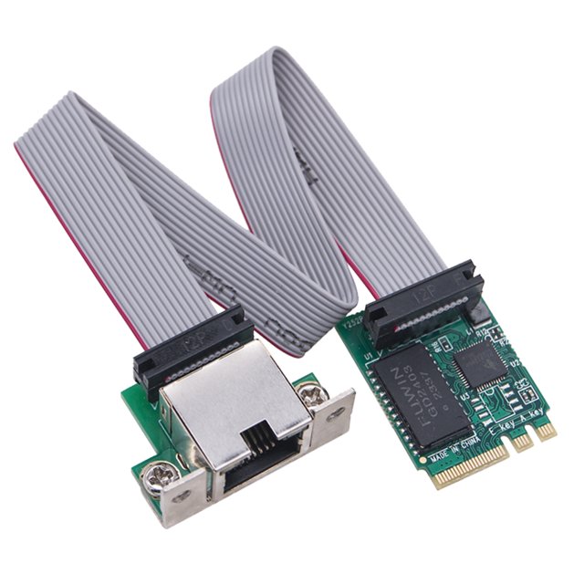 Tarjeta Red M.2 A+E Key Ethernet LAN 2.5G S Puerto RJ45 Reutilizable