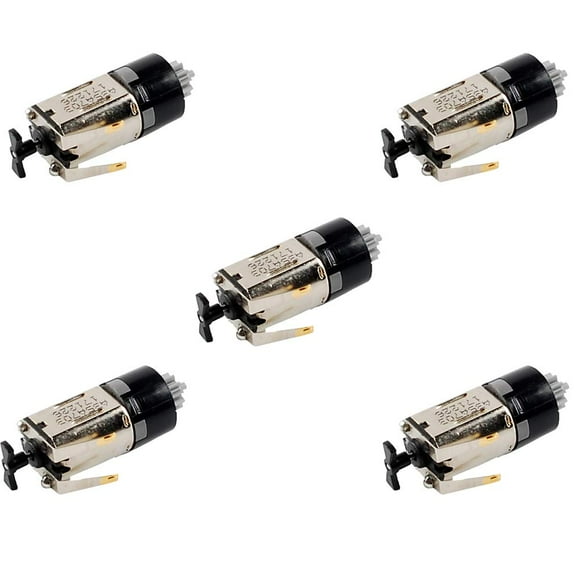 5 Pcs Moteur de Réducteur Planétaire Micro 3V Couple Élevé Moteur DC Robot DIY Boîte de Vitesses (9161C)