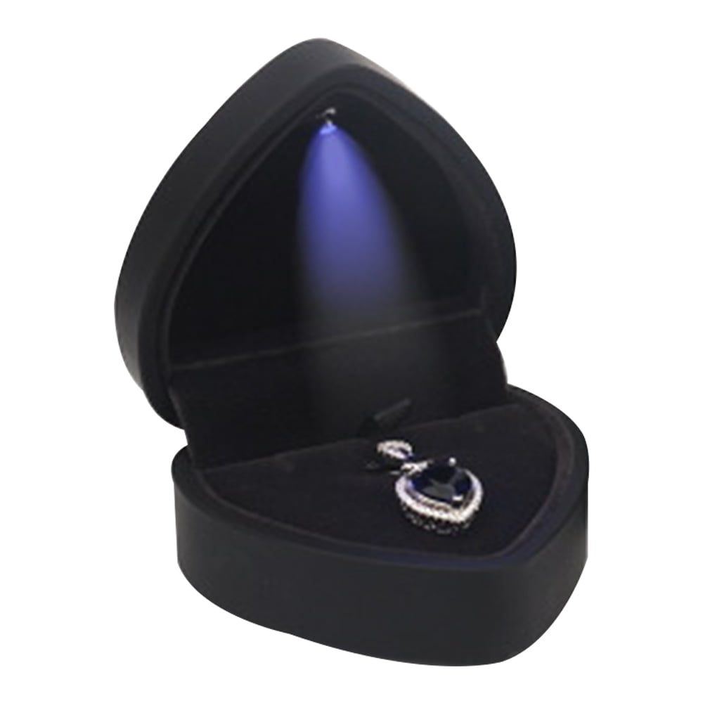 High Quality Velvet Necklace Pendant Bracelet Ring Jewelry Gift Box Case Display 