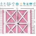 thumbnail image 3 of 12x10ft Large Vintage Rustic Pink Barn Backdrop, Retro Western Rustic Wooden House Barn Photography Backdrop Kids Girl Baby Birthday Baby Shower Kids Birthday Party Background, 3 of 5