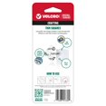 thumbnail image 2 of VELCRO(R) Brand Thin Fasteners Squares .875" 12/Pkg-Clear - 91330, 2 of 2