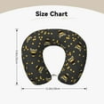 thumbnail image 5 of KLL Bumblebee Pattern Memory Foam Cervical Neck Pillow Versatile U-Shaped Pillows for Home/Office/Camping/Travelling/Soft Washable Cover, 5 of 8