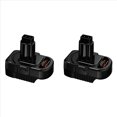 thumbnail image 1 of 2X Adaptador de Batería para Batería de Iones de Litio para de 18 V. Convierte Esta Batería en una Herramienta para Batería Ni- para de 12 V/14,4 V(Solo Adaptador)., 1 of 5