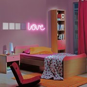 Atomi Neon LED Wall Art Love - Pink
