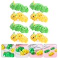 thumbnail image 3 of CHUANK 8Pcs Wind-up Caterpillar Plaything Children Educational Plaything (Random Color), 3 of 6