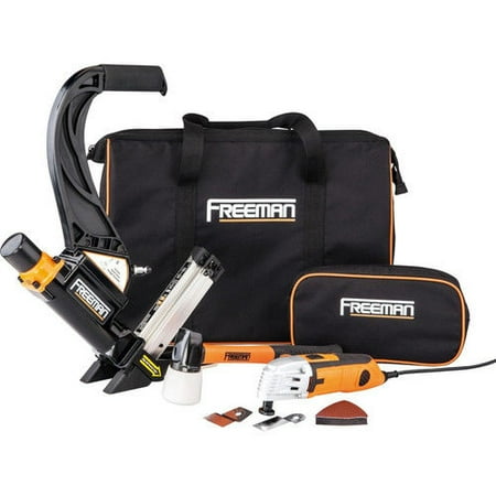 Freeman P50MTCK Flooring Nailer and Oscillating Multi-Tool Cutter Combo Kit