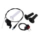thumbnail image 2 of Juego de cables para puños del acelerador de motocicleta, 7/8" (22 mm), repuesto para moto Negro, 2 of 9