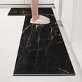 thumbnail image 5 of Alfombrilla de cuero para cocina, resistente a la suciedad, duradera, lavable, lavable y no lavable, resistente a la suciedad, alfombra de área grande, 5 of 5