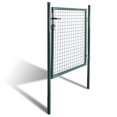 thumbnail image 3 of vidaXL Single Door Fence Gate Powder-Coated Steel, 3 of 7