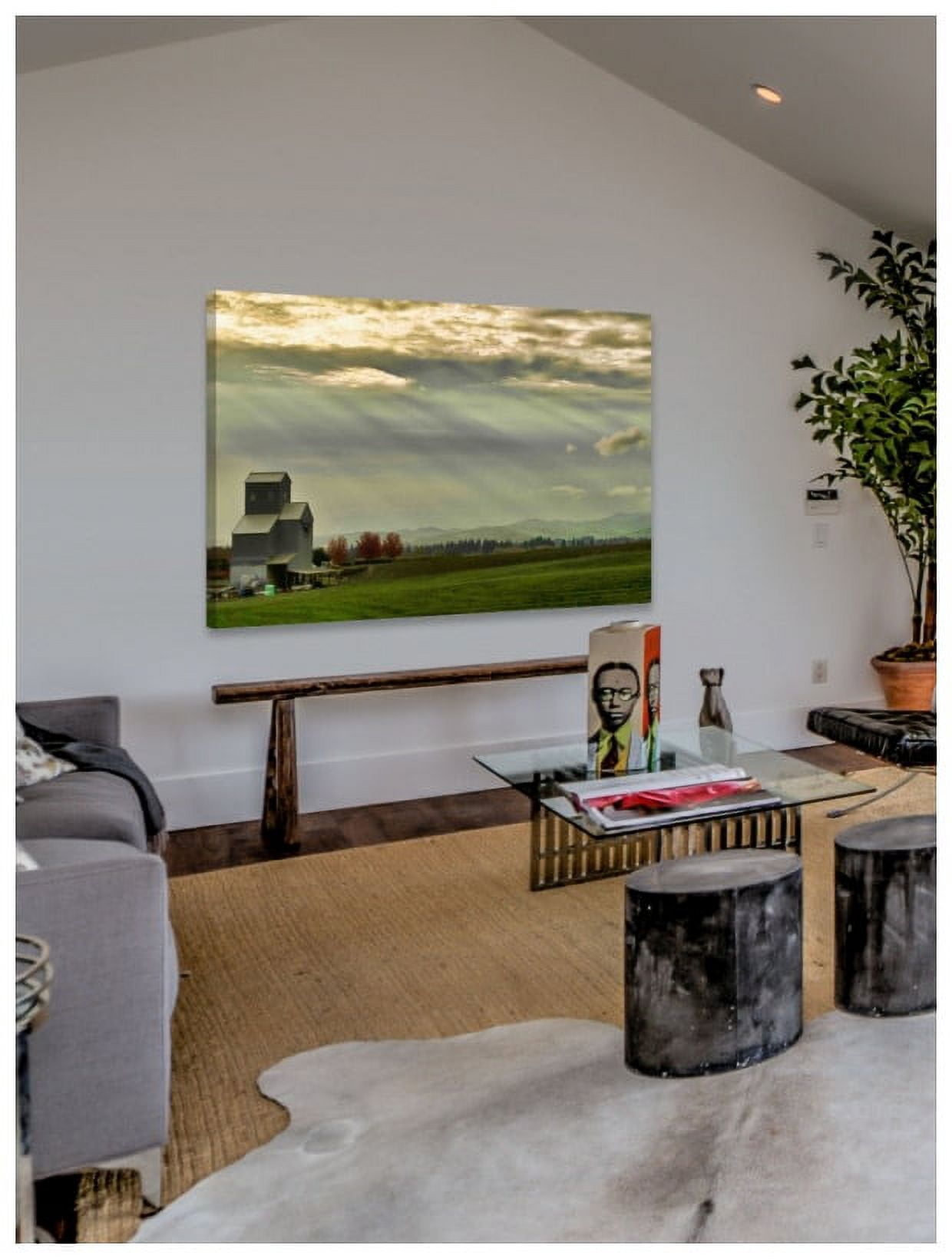 Marmont Hill "Wine Country Sunset" Painting Print on Canvas