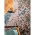 thumbnail image 4 of Rugsotic Carpets Hand Knotted Wool Area Rug, 10'x13', Beige Gold, Rectangle, Oriental, High Pile Handmade Rug for Living Room Bedroom, 4 of 9