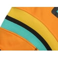 thumbnail image 7 of AACA Men's Varsity Patch Hoodie, Colorblock Pullover Sweatshirt for HBCU Pride, Gold/Black Line, 7 of 7