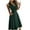 Army Green, variant on Ichuanyi Woman Dress Women's Casual Loose Bandage Sleeveless Solid V-Neck Ankle-Length Dress
