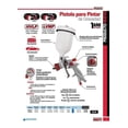 thumbnail image 2 of Pistola Para Pintar Gravedad 600ml 1.7mm Urrea PPG17, 2 of 3