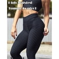 thumbnail image 3 of JGS1996 Butt Lifting Anti Cellulite Leggings for Women High Waisted Yoga Pants Workout Tummy Control Sport Tights, 3 of 6