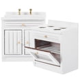 thumbnail image 5 of 1 Ensemble de Modèle d'Évier et de Cuisinière Miniatures pour Maison de Poupée Accessoire de Cuisine pour Maison de Poupée Modèle de Mobilier de Cuisine, 5 of 5