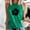 Green, variant on Aloohaidyvio Tank Tops for Women,Women's Summer Flower Print Basic Tank Tops 2024 Round Neck Soft Casual Loose Sleeveless Shirts