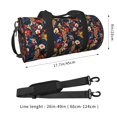 thumbnail image 2 of Easygdp Vintage Floral Bolsa de Viaje, Bolsa de Mano, Bolsa de Gimnasio, Bolsa de Equipaje para Viaje, 2 of 6