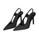 thumbnail image 2 of Sandalias de Mujer Slingback Elegante Color Sólido Color Caramelo Zapatos de Punta Puntiaguda Wmkox8yii nm7522, 2 of 4