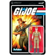 G.I. Joe Soldier Combat Engineer White Pony Tail Super 7 Reaction Figure