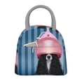 thumbnail image 1 of Balery Dog in Hairdresser Bolsa de Almuerzo para Mujeres, Caja de Almuerzo, Bolsa de Almuerzo Pequeña Impermeable, Tote de Almuerzo Reutilizable con Gran Capacidad, 1 of 6