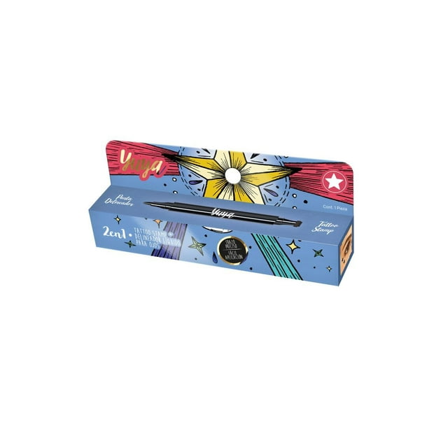 Tattoo Stamp + Delineador Estrella YUYA Y-TS01