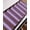 Purple, variant on Geometric Purple, Stair Treads for Wooden Steps Indoor Runner Rug Carpet, Solid Ombre Geometric Modern Stripe 4 Pieces Peel and Stick Staircase Step Treads Covers Washable Throw Door Mats, 30"x8"