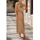 thumbnail image 3 of Vestido PRETTYGARDEN 2025 Verano Satén Maxi Sin Mangas XXL, 3 of 7