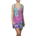 thumbnail image 5 of Women's Cut & Sew Racerback Dress (AOP) Crystal Waters, 5 of 7