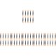 thumbnail image 1 of Blue Brushes Applicators Tipped Shadow Professional Double Tool Eye Girls Tools Sticks Dual Dual-sides Eyeshadow Disposable Sides Makeup Brush Eyeliner Women Double-headed for (Color : Blackx6p, 1 of 5