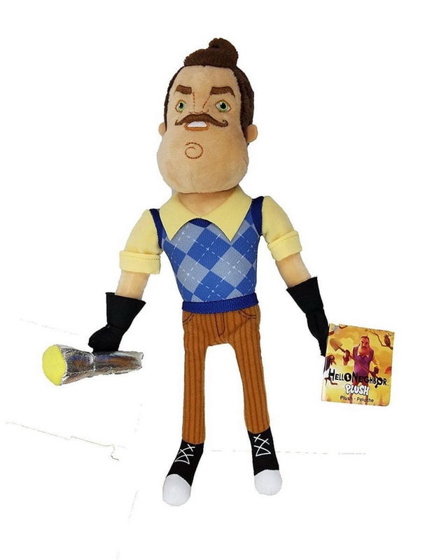 Details about   Hello Neighbor Butcher Mr Peterson Neighbor Plush Figure Stuffed Doll Toy Cute 