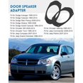 thumbnail image 2 of Adaptadores de altavoz de puerta JUQAFY para Dodge/Chrysler/Jeep 6X9 a 6.5, 2 of 6
