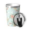 thumbnail image 2 of PAYOHTO Girly Rose Morden Flower Design Insulated Stainless Steel Tumbler 12 oz Thermos Come with Straw Kids Leak-Proof Travel Mug Cup, 2 of 7