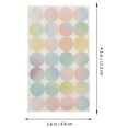 thumbnail image 3 of Raindrops Decorative Binder Hole Reinforcement Stickers, 16 Sheets for Paper Edge, 3 of 6